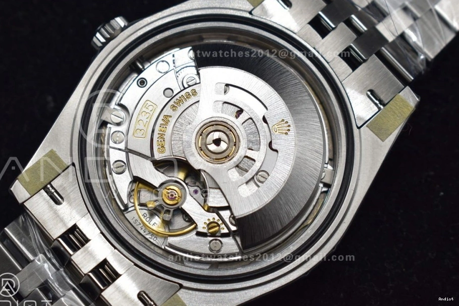 Best 1:1 Dial Bracelet Fluted on DateJust Steel VS3235 Jubilee 41 Edition 904L VSF 126334 Green Textured Bezel 0412